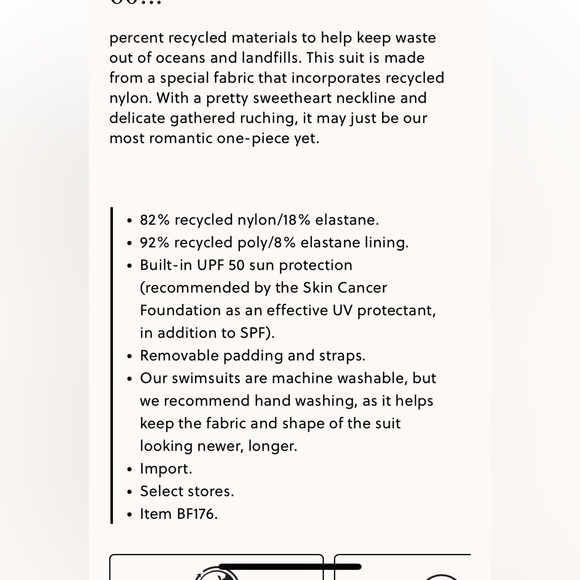 J Crew Ruched Sweetheart 1 Piece Swimsuit Plus Black Sz 24(3X) NWT - Picture 7 of 9